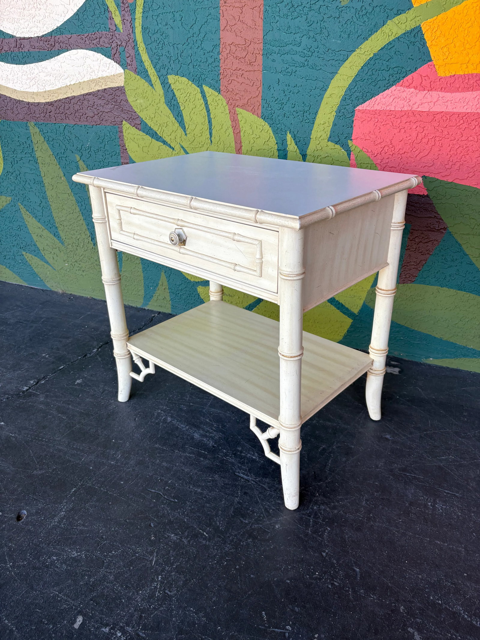 Thomasville Allegro Faux Bamboo End Table - 10