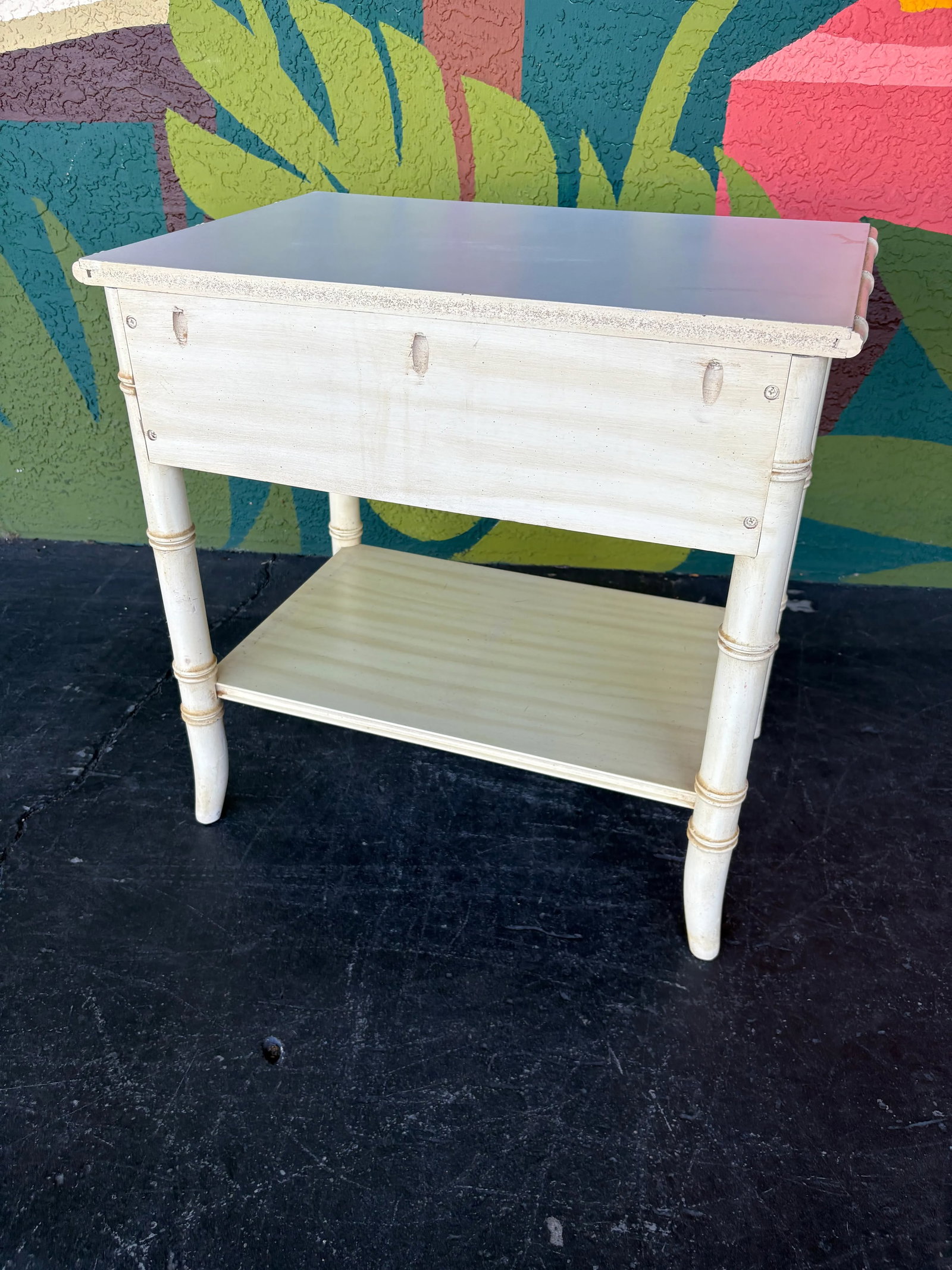 Thomasville Allegro Faux Bamboo End Table - 5