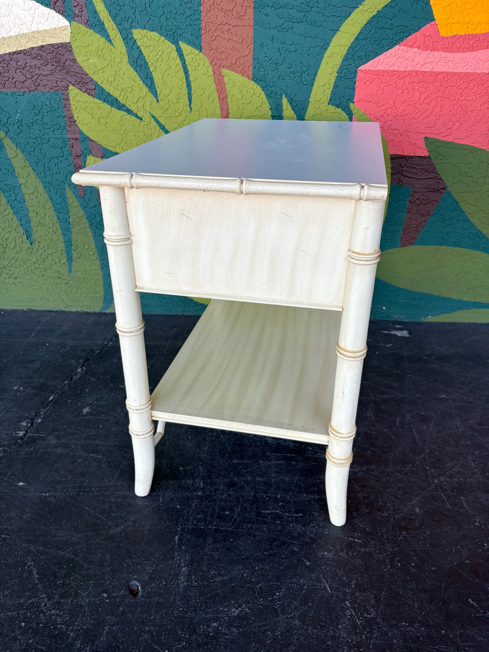 Thomasville Allegro Faux Bamboo End Table - 7