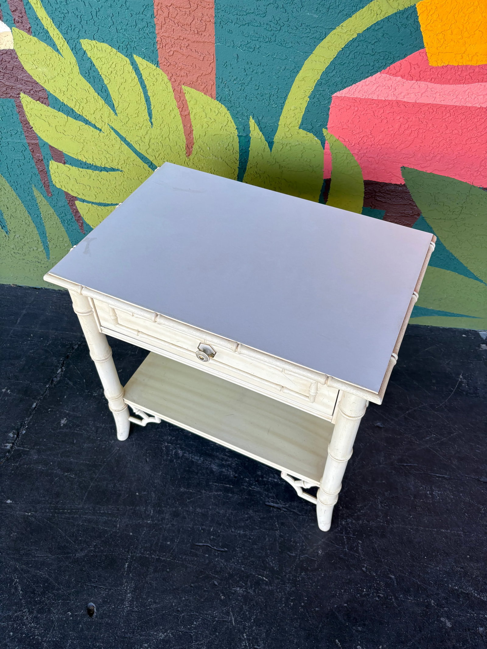 Thomasville Allegro Faux Bamboo End Table - 8