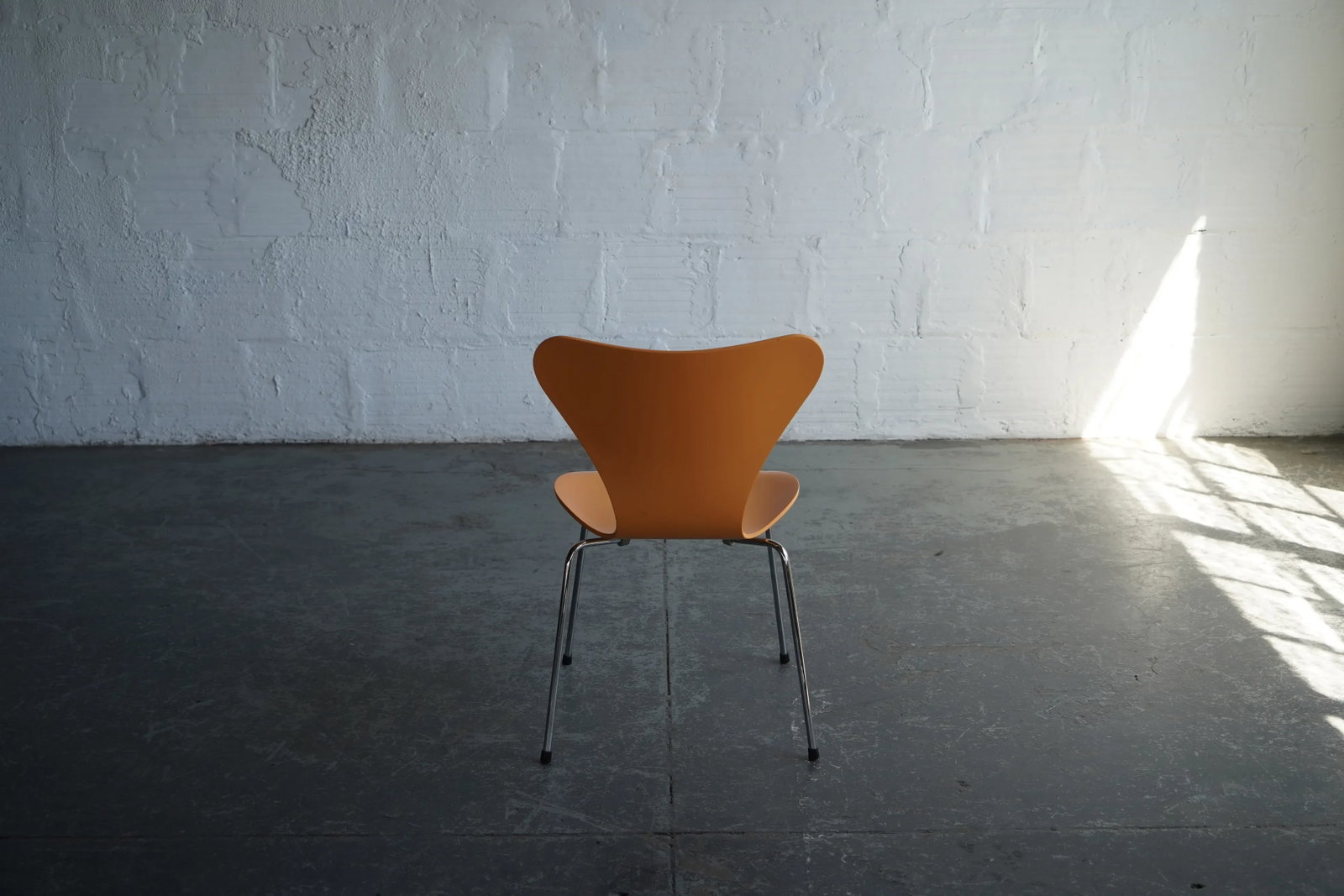 1950s Arne Jacobsen "Series 7" Chair in Orange - 2