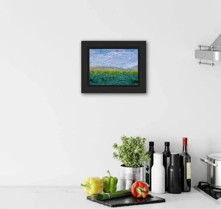 Expressionist Landscape Oil Painting by L Haas - 3