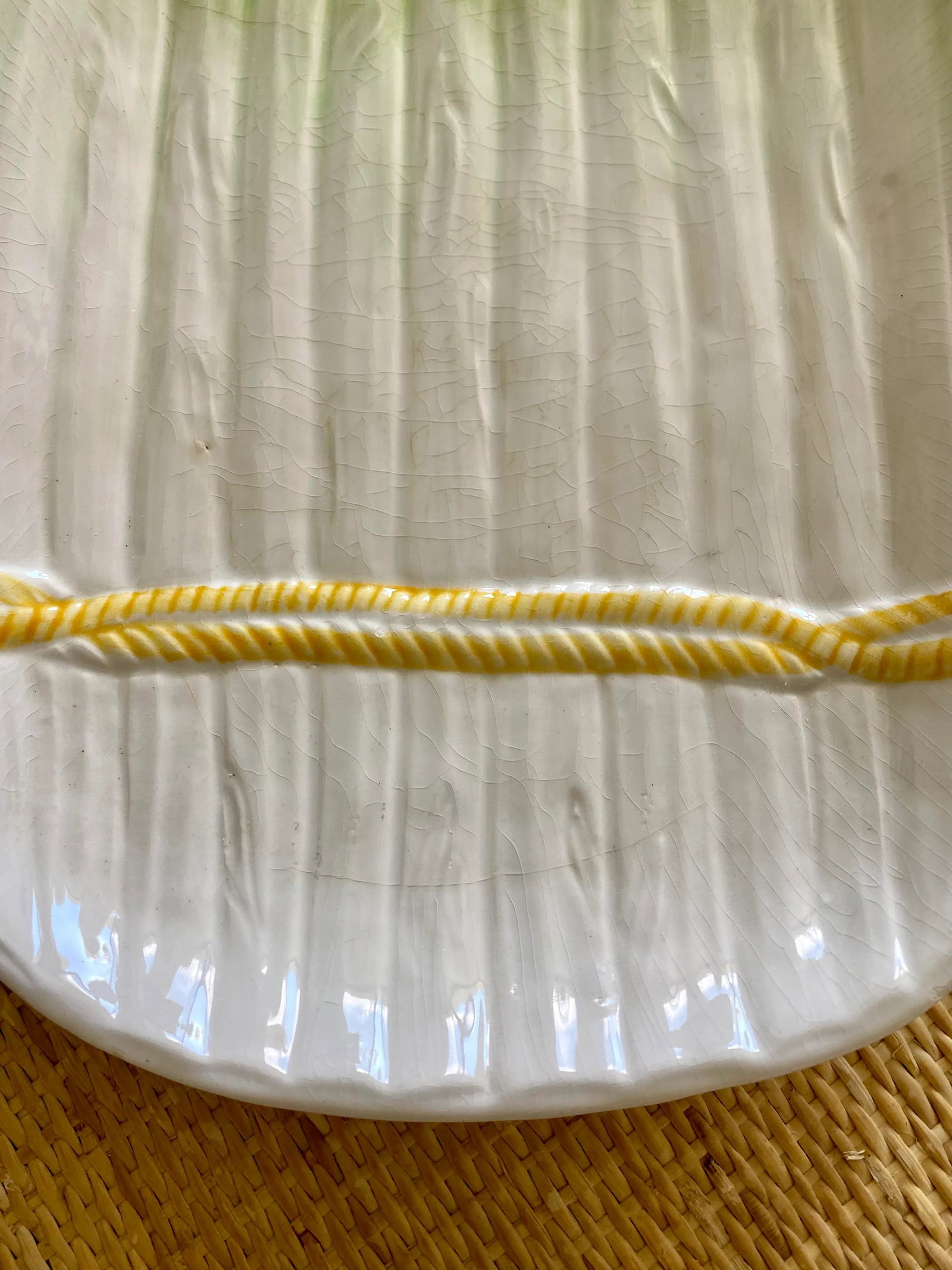 Italian Asparagus Serving Plate - 3