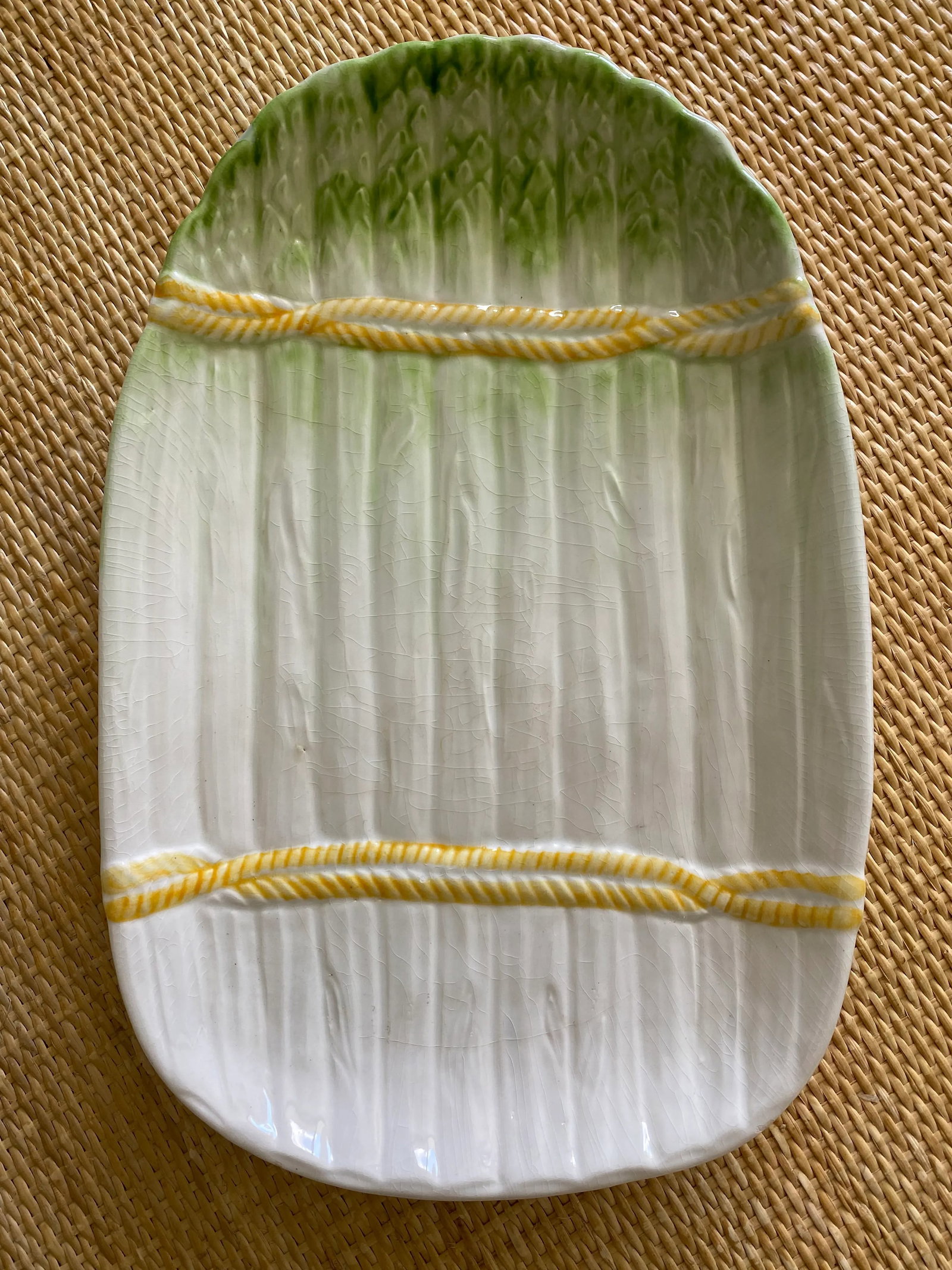 Italian Asparagus Serving Plate - 8