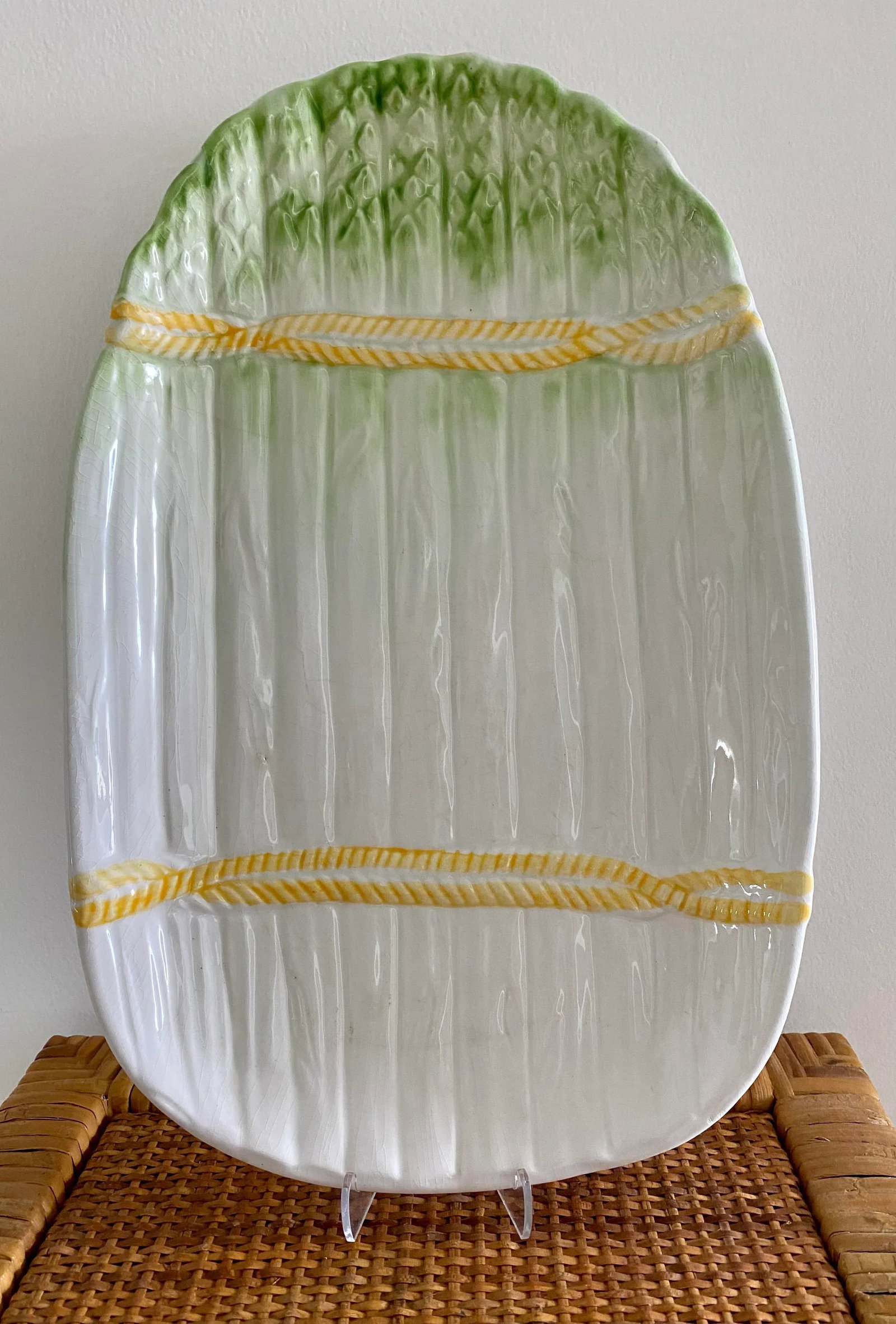 Italian Asparagus Serving Plate - 9