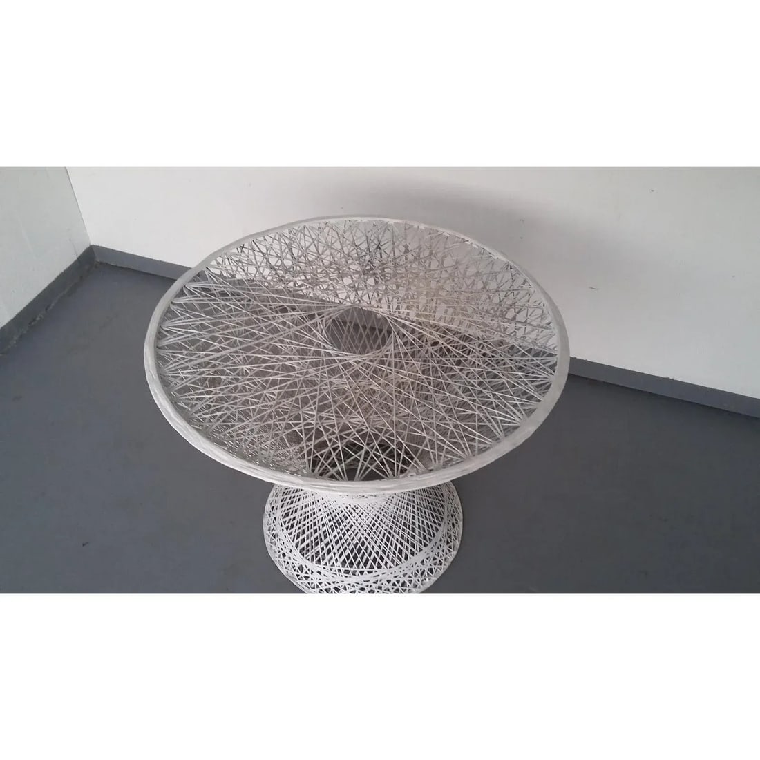 Russel Woodard Spun Fiberglass Patio Table Base - 7
