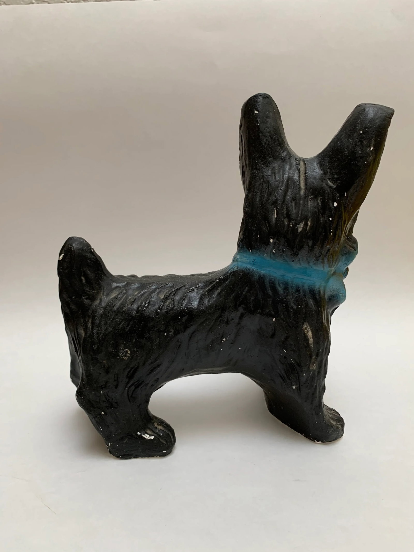 Vintage Scottish Terrier Ceramic Decor Statue - 2