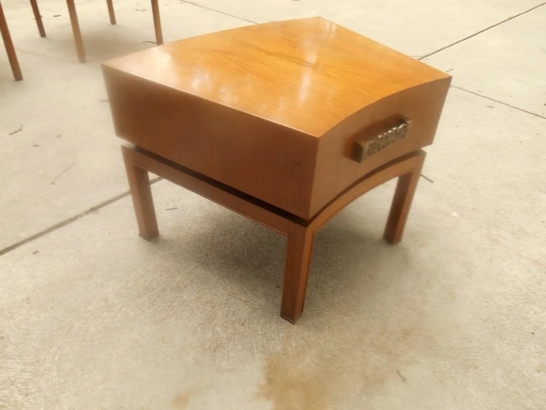 Mod Floating Butcher Block Table - 2