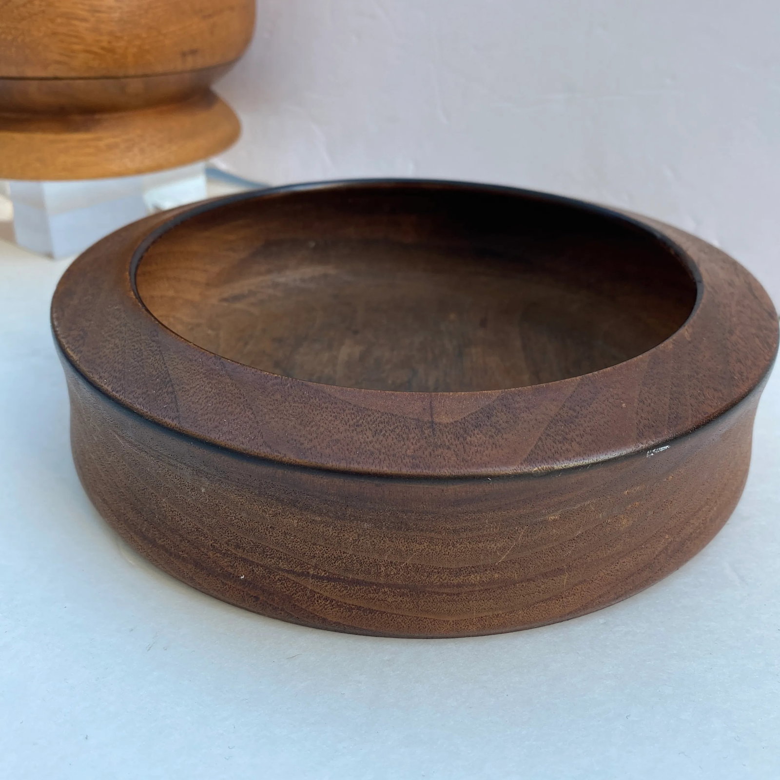 Vintage Turned Wood Bowls - Set of 5 - 12