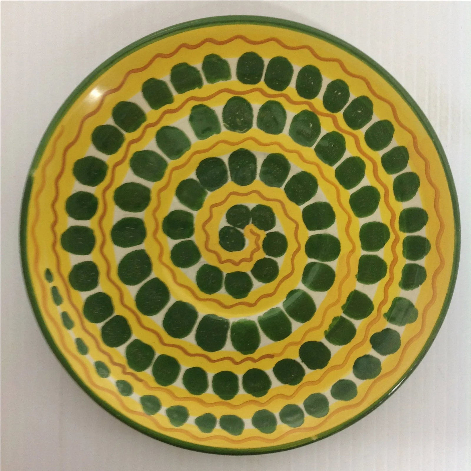 Mid-Century Italian Ceramic Plate - 2