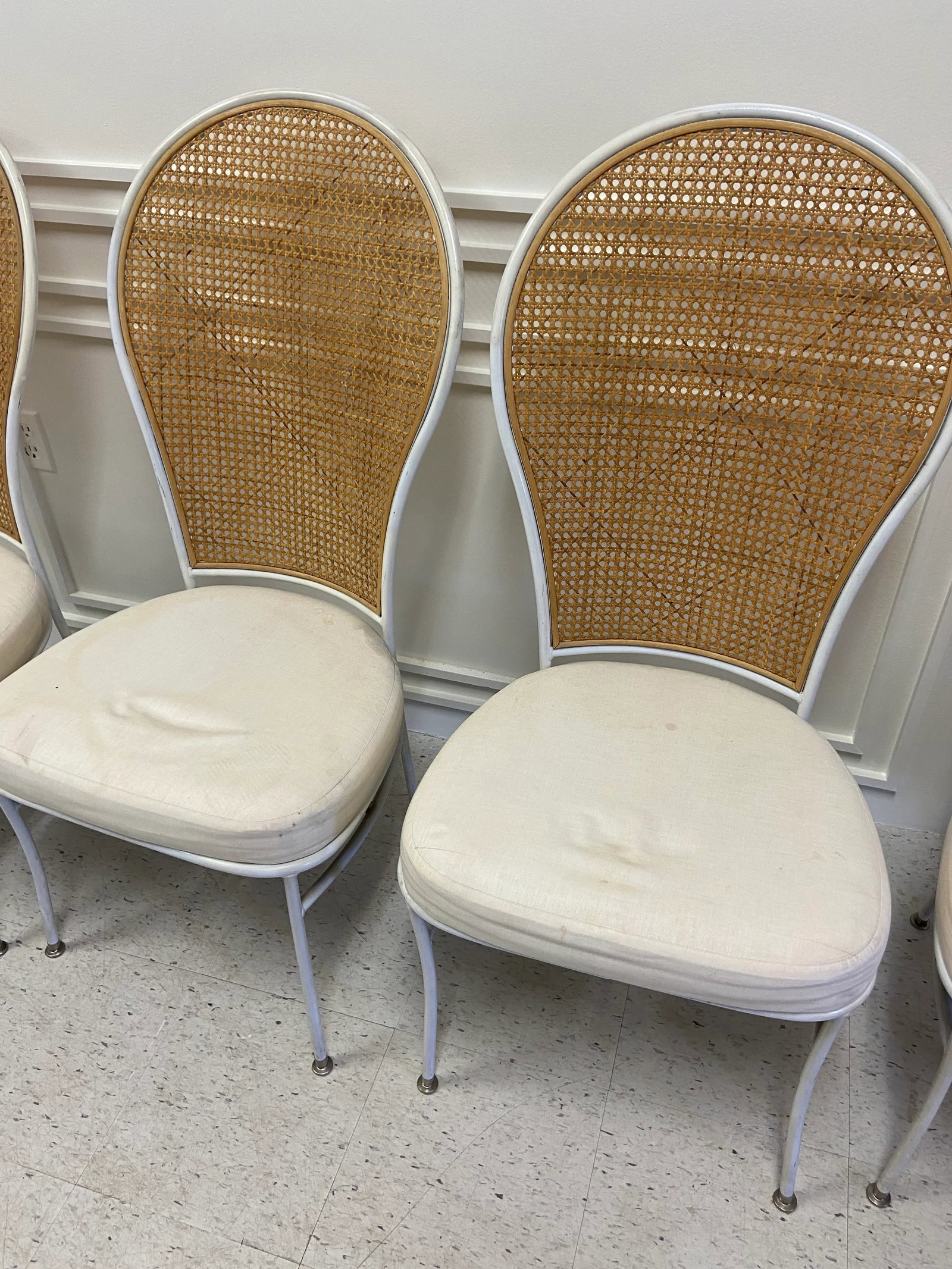 Milo Baughman for Thayer Coggin Cane Dining Chairs - Set of 6 - 3