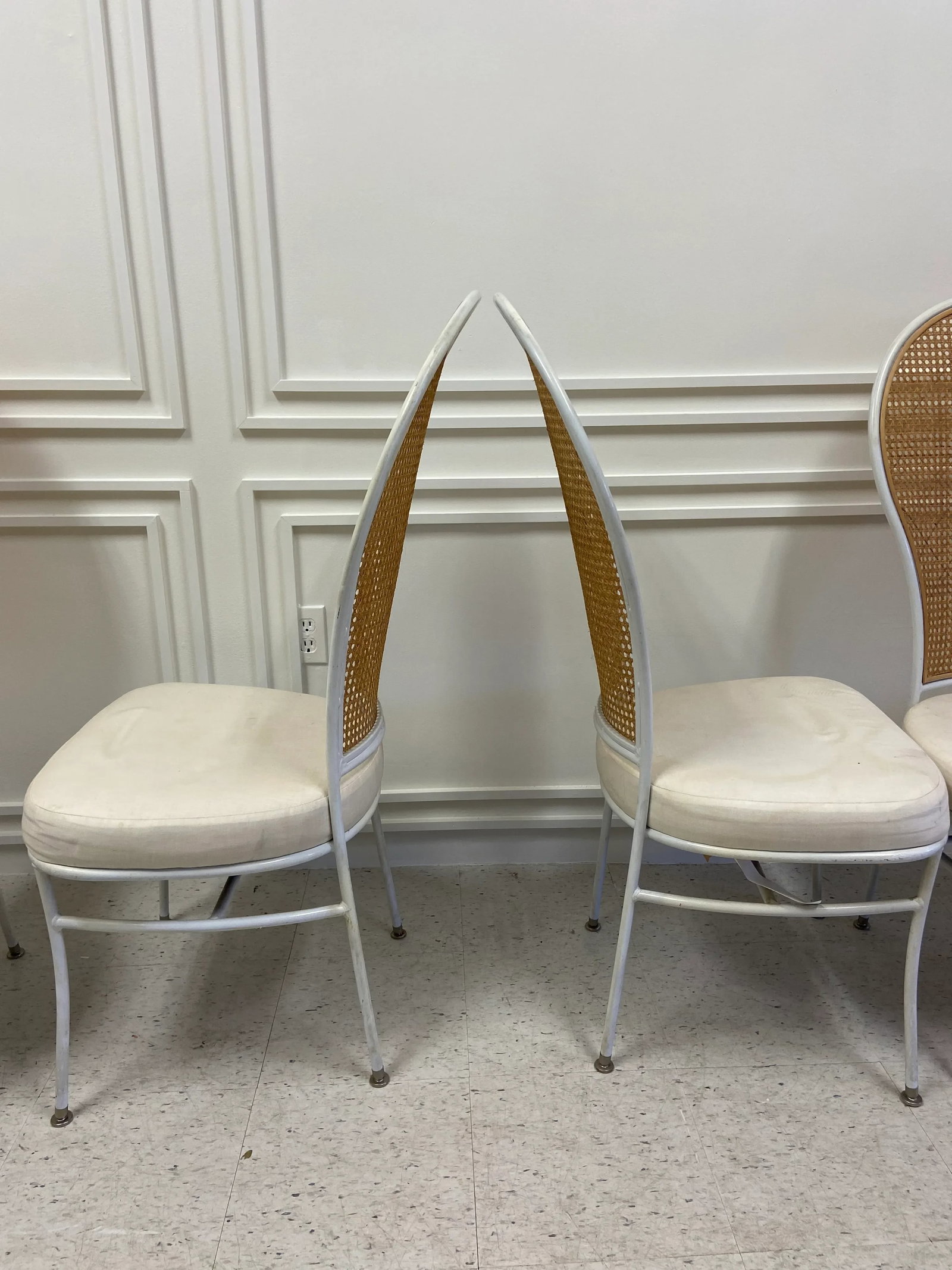 Milo Baughman for Thayer Coggin Cane Dining Chairs - Set of 6 - 6