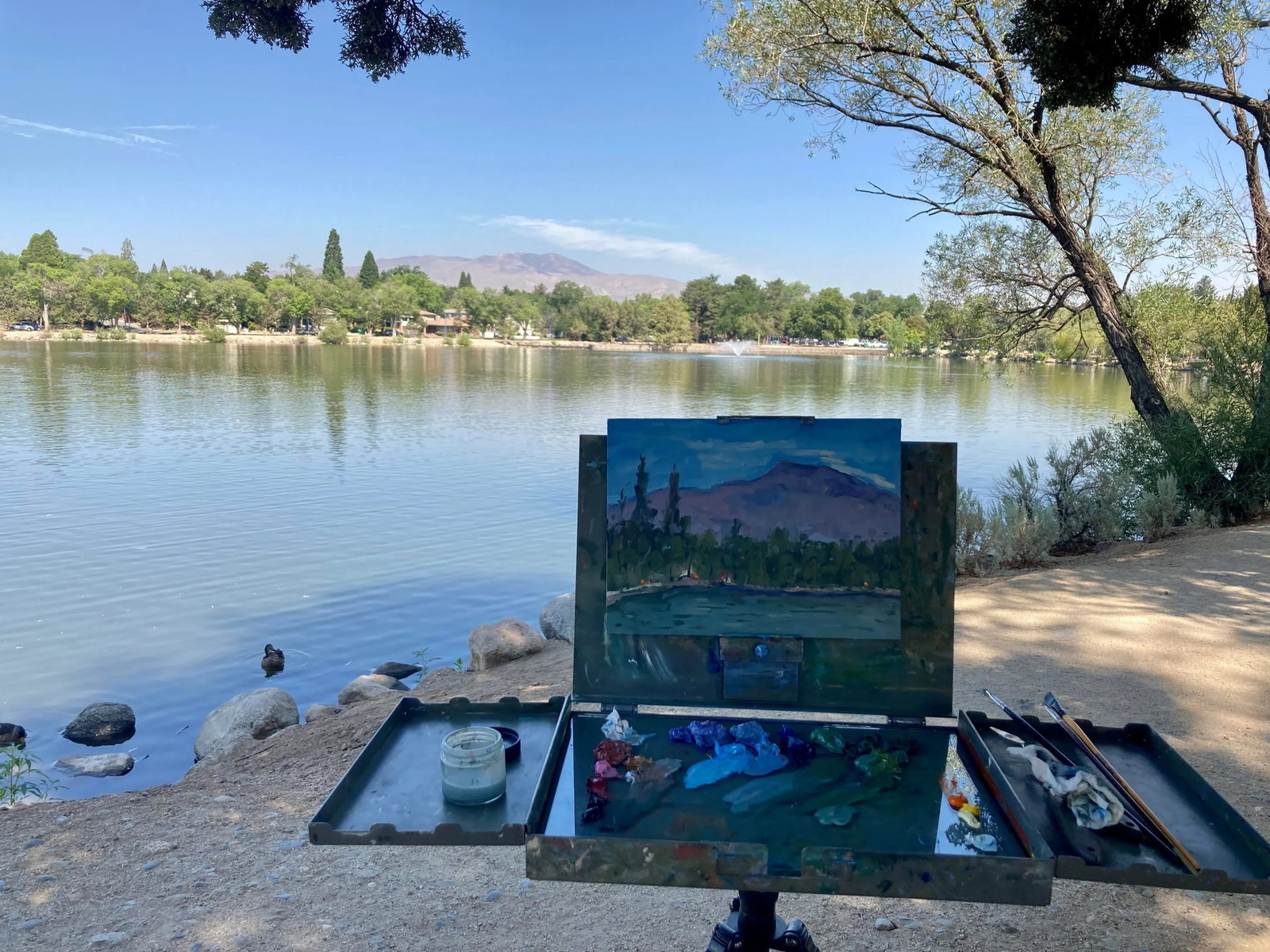 Modern Plein Air Landscape Oil Painting by Lisa Haas - 4