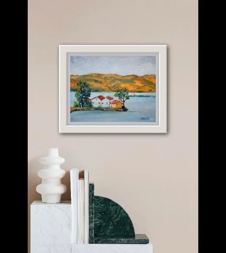 Benicia Bay, Contemporary Plein Air Landscape Oil Painting - 3