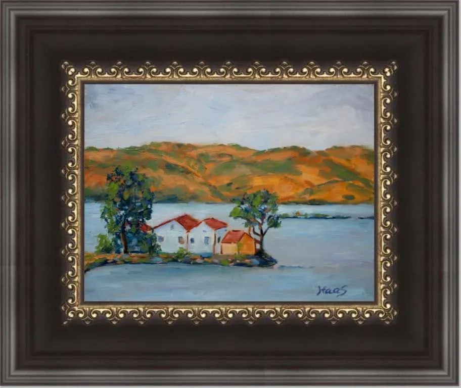Benicia Bay, Contemporary Plein Air Landscape Oil Painting - 4