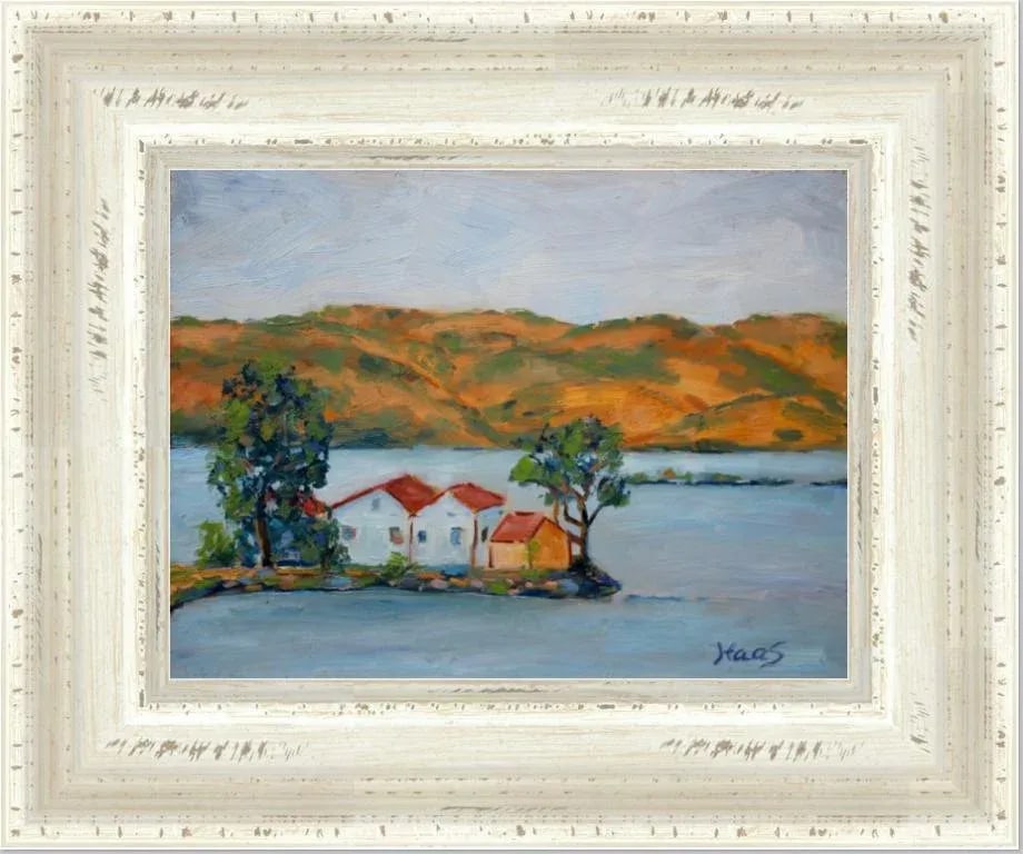 Benicia Bay, Contemporary Plein Air Landscape Oil Painting - 5