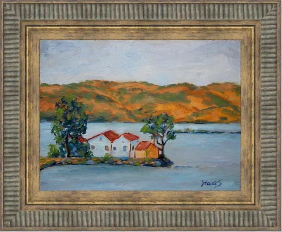Benicia Bay, Contemporary Plein Air Landscape Oil Painting - 6
