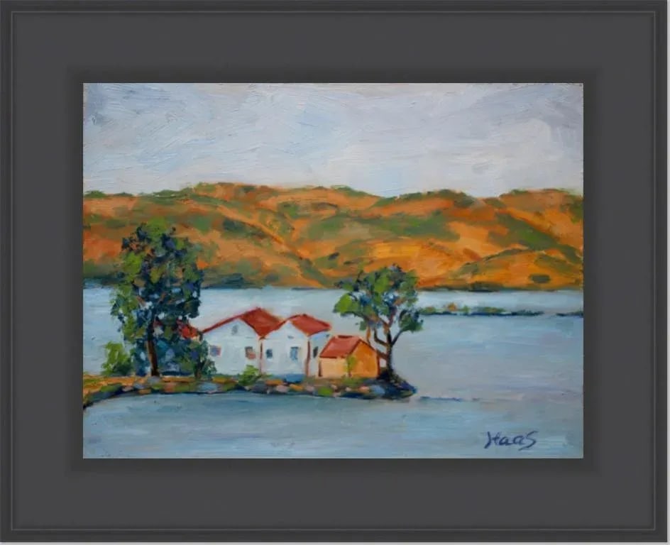 Benicia Bay, Contemporary Plein Air Landscape Oil Painting - 7