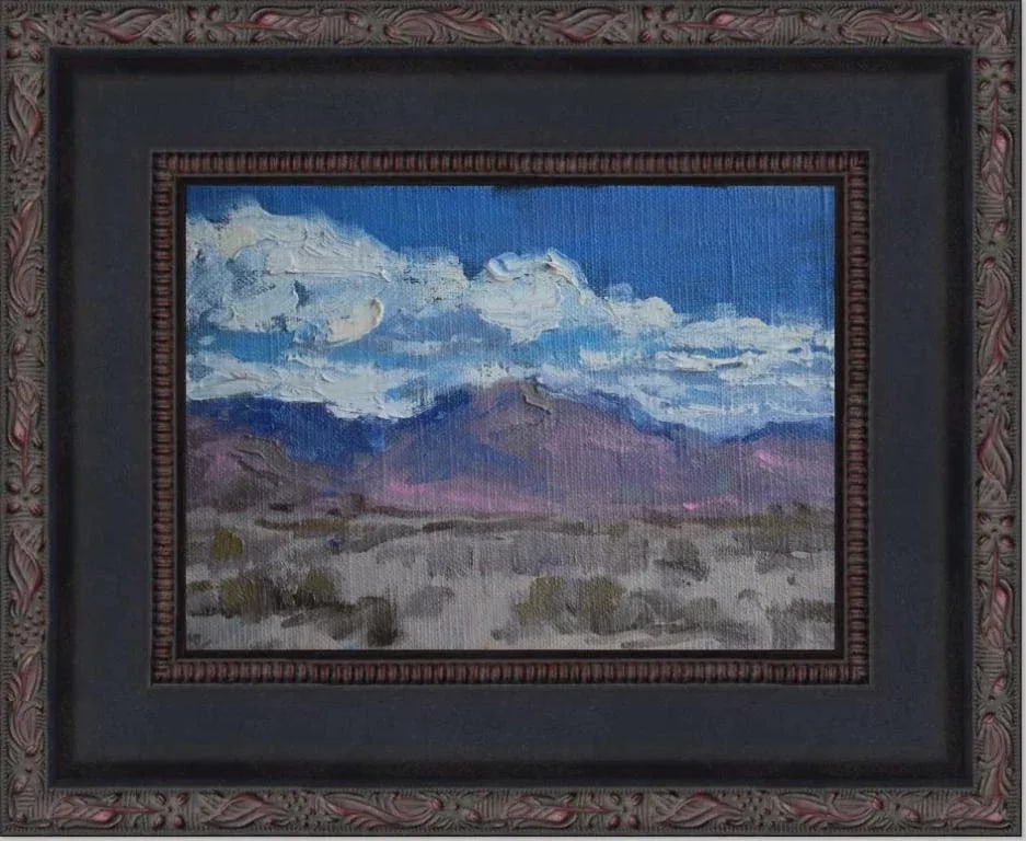 Original Cloudscape American Southwest Desert Landscape - Oil Painting - 4