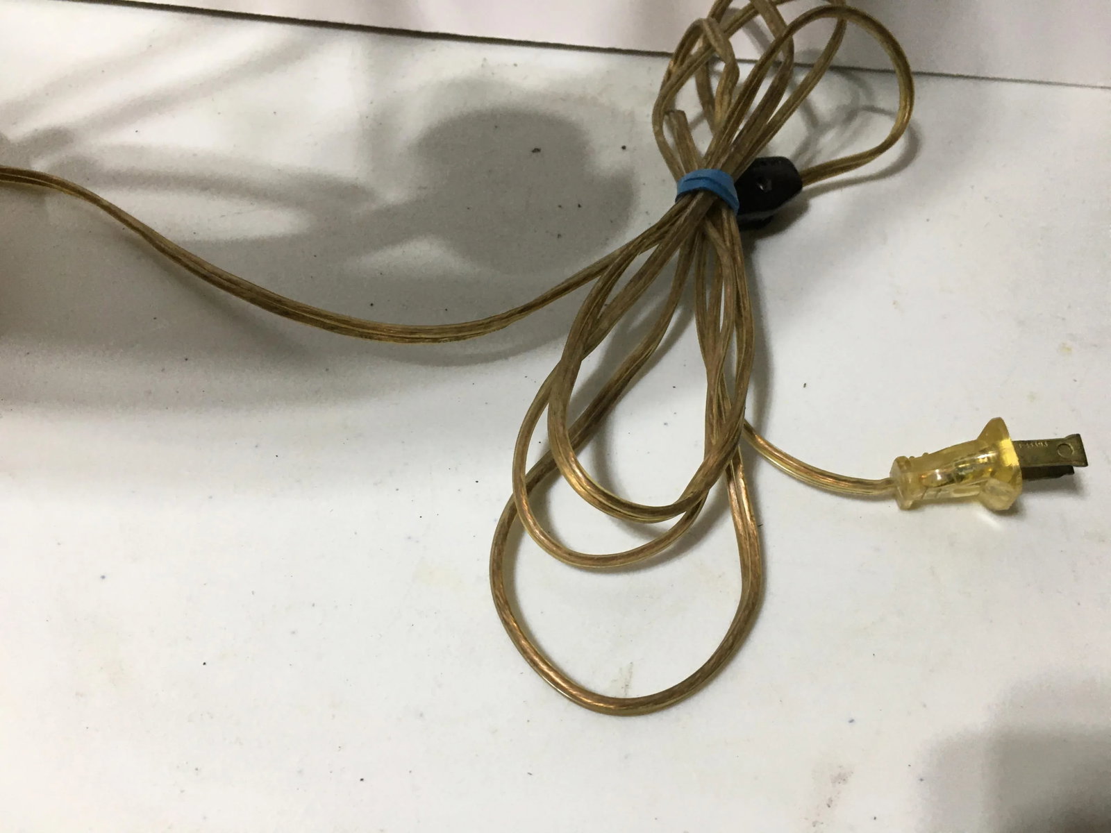 1970s French Bronze & Tole Lamp - 3