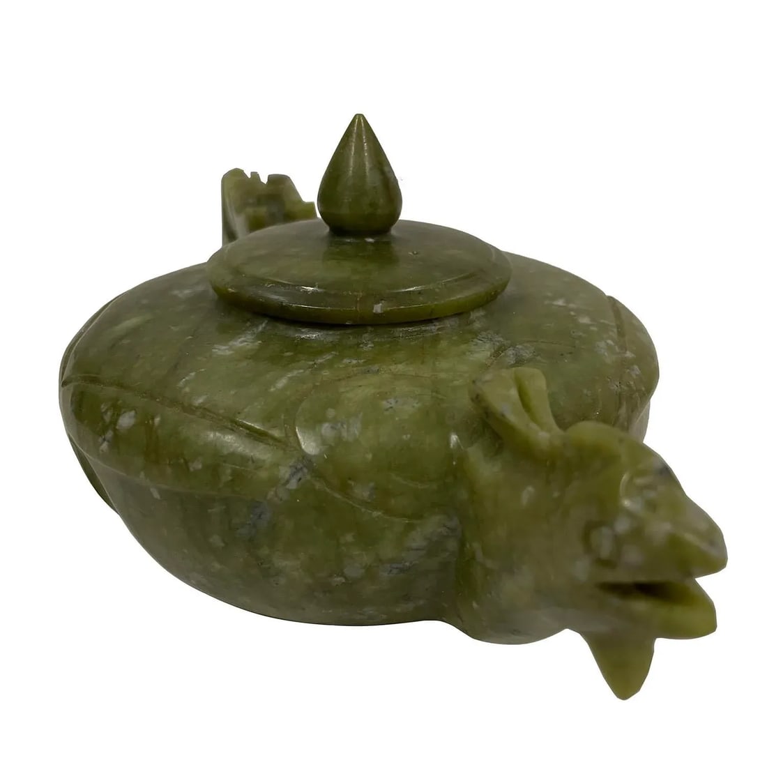 20th Century Chinese Jade Tea Set- 9 Pieces - 9
