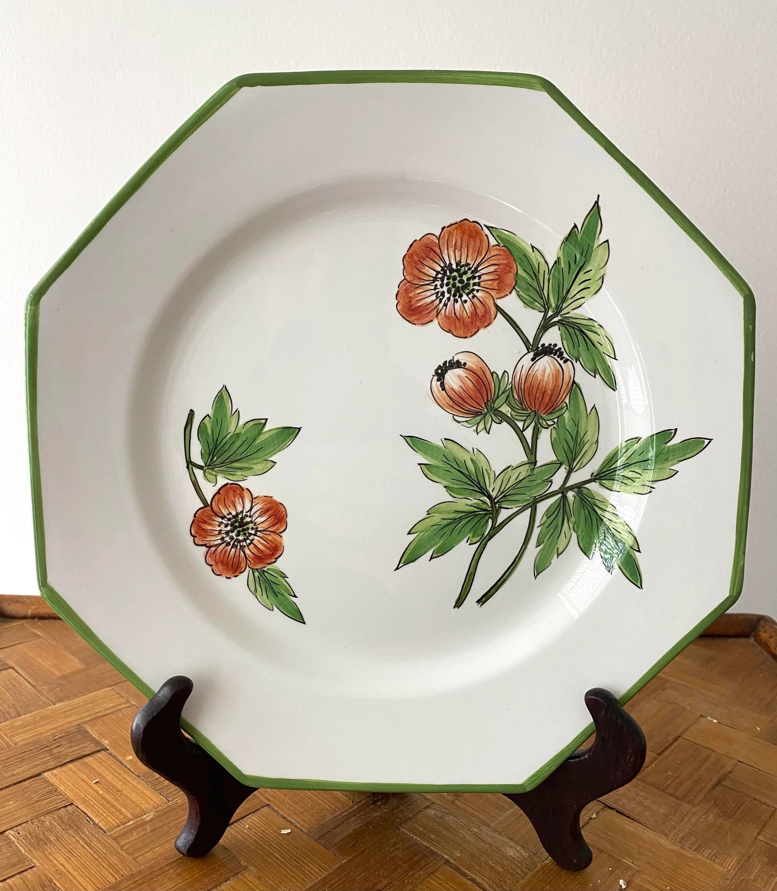 Vintage Este Ceramiche Lunch Plates - Set of 5 - 2