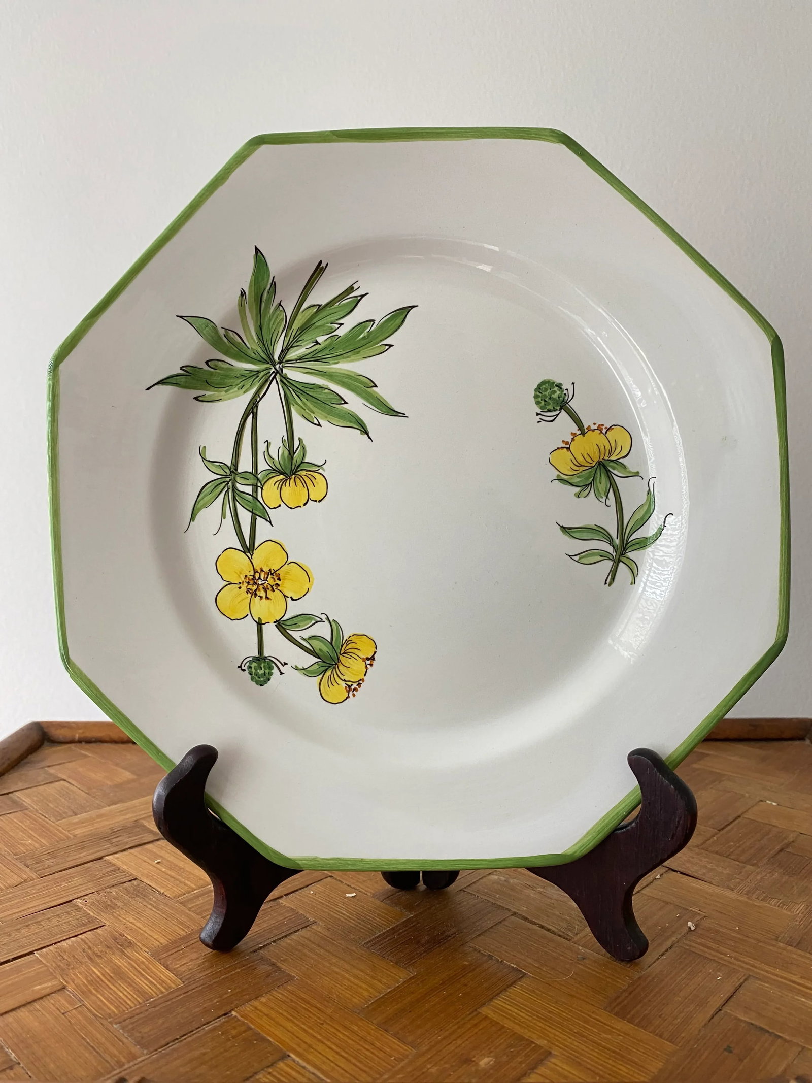 Vintage Este Ceramiche Lunch Plates - Set of 5 - 3