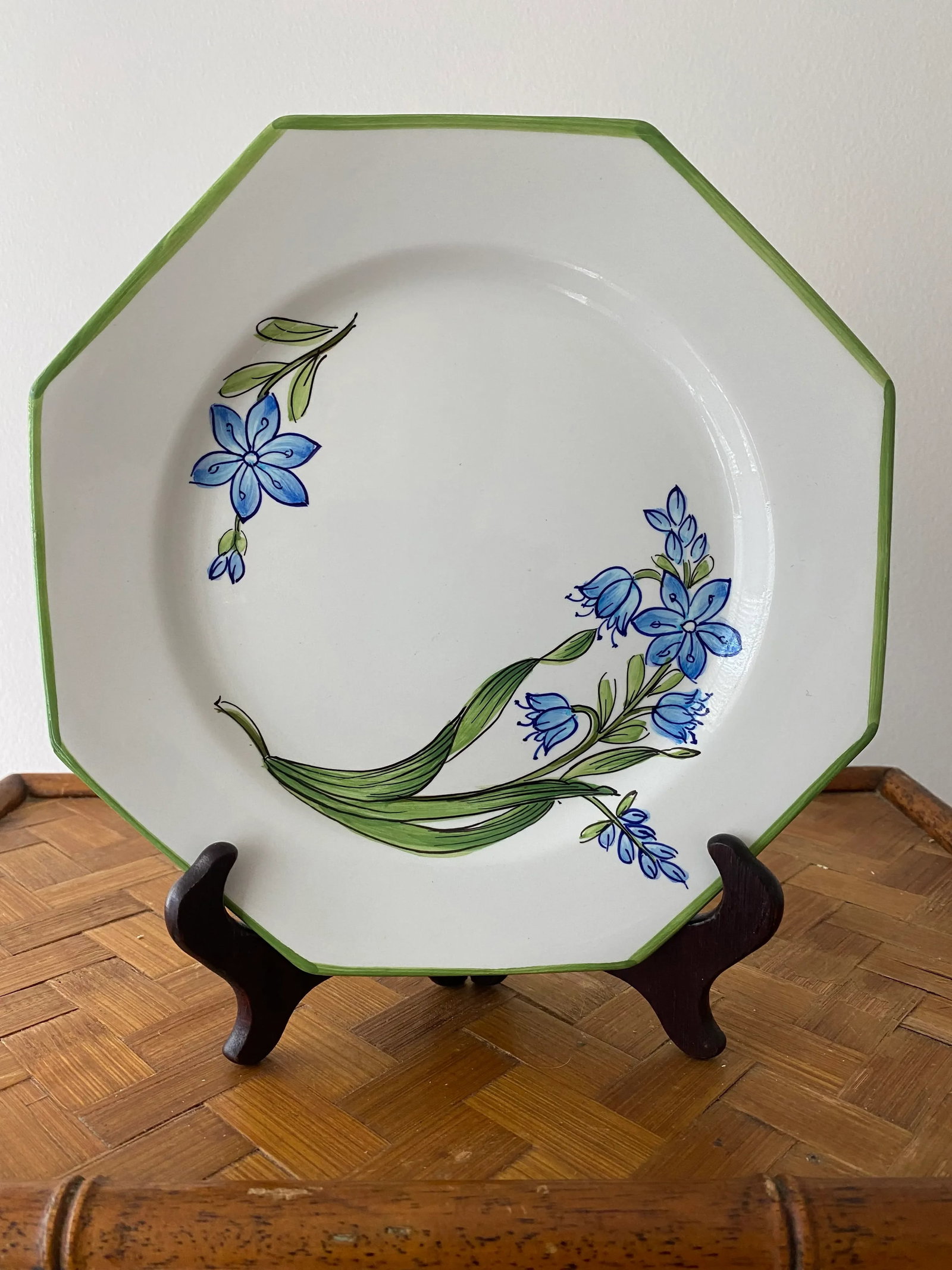 Vintage Este Ceramiche Lunch Plates - Set of 5 - 6