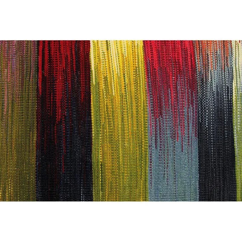 Handwoven Scandinavian Style Persian Kilim Rug 5'1" X 6'5" - 10