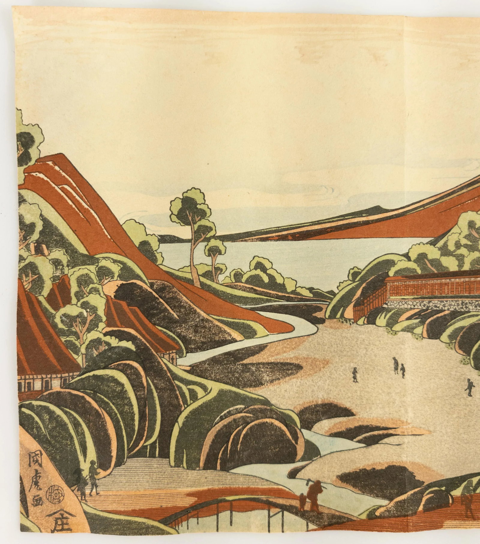 Early 20th Century Japanese Woodblock Print After Utigawa Kunitora - 2