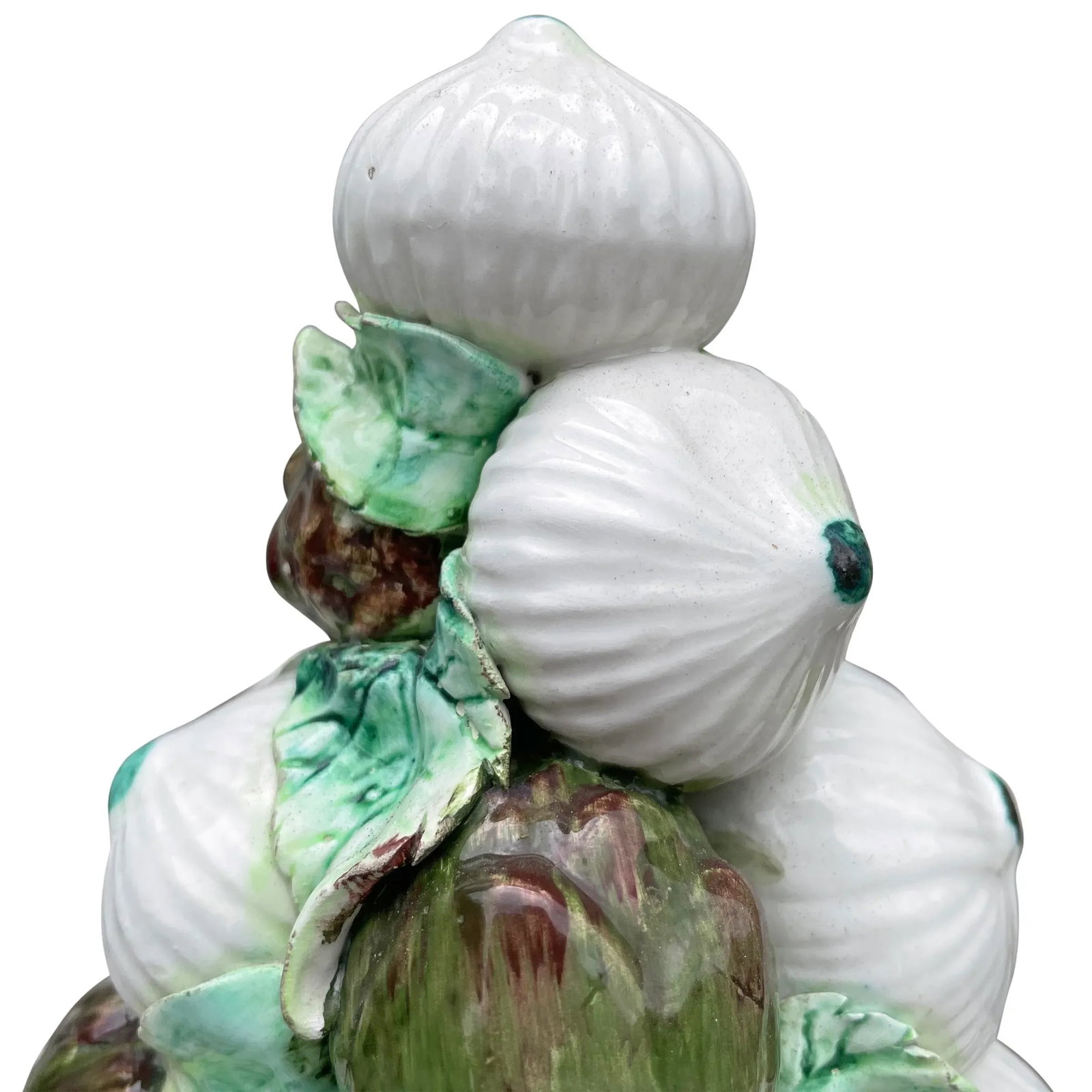 Vintage Italian Onion and Artichoke Finial Topiary - 4
