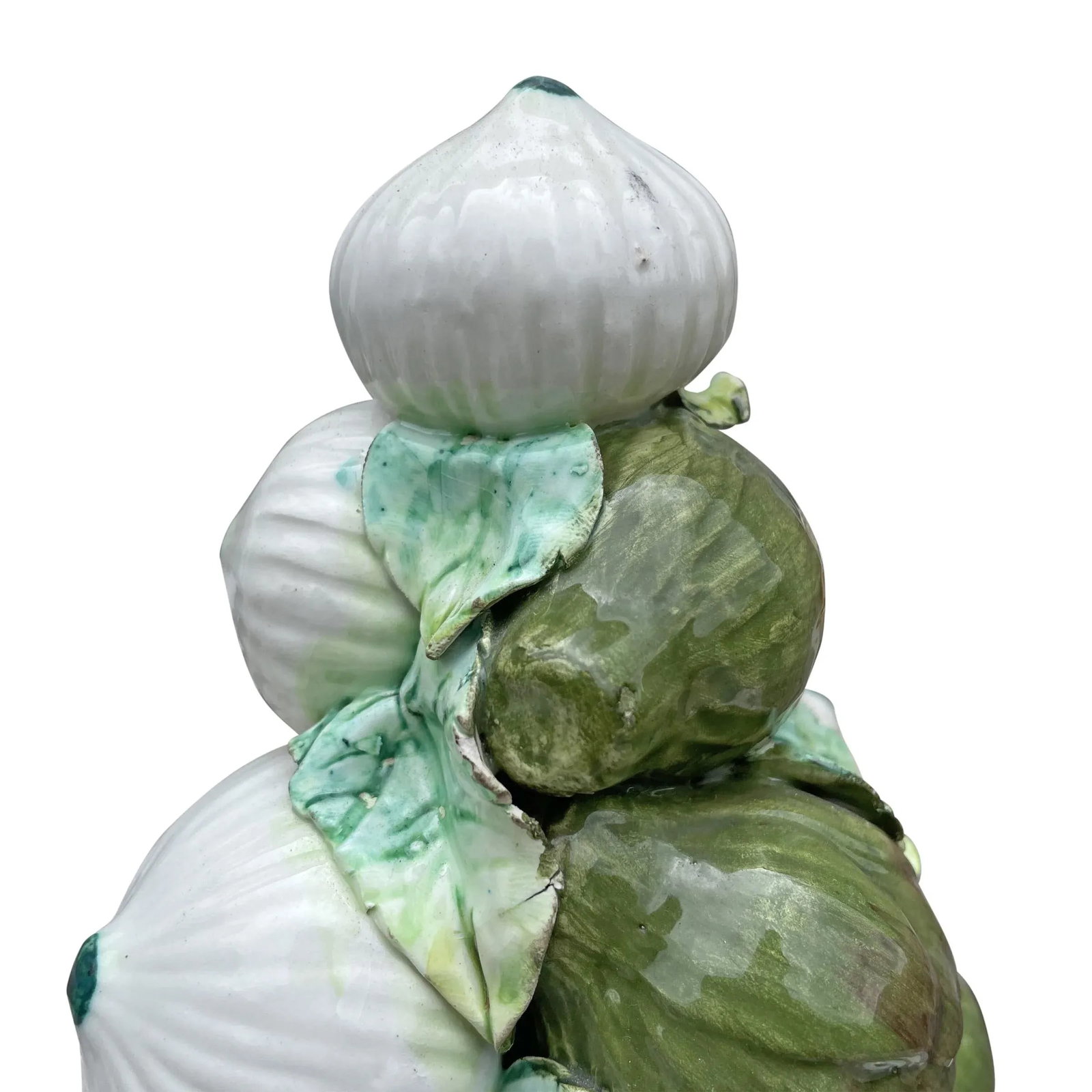 Vintage Italian Onion and Artichoke Finial Topiary - 5