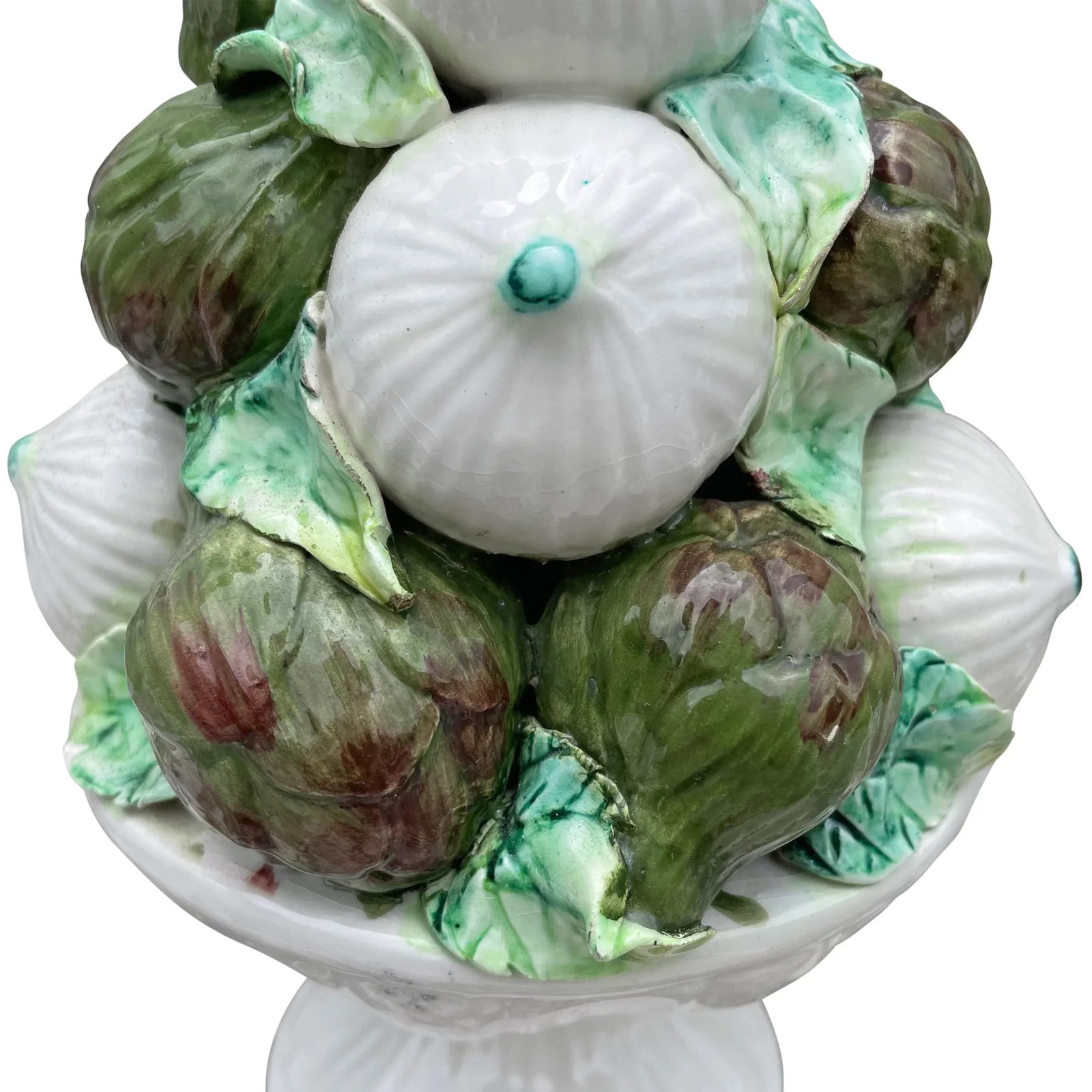 Vintage Italian Onion and Artichoke Finial Topiary - 6