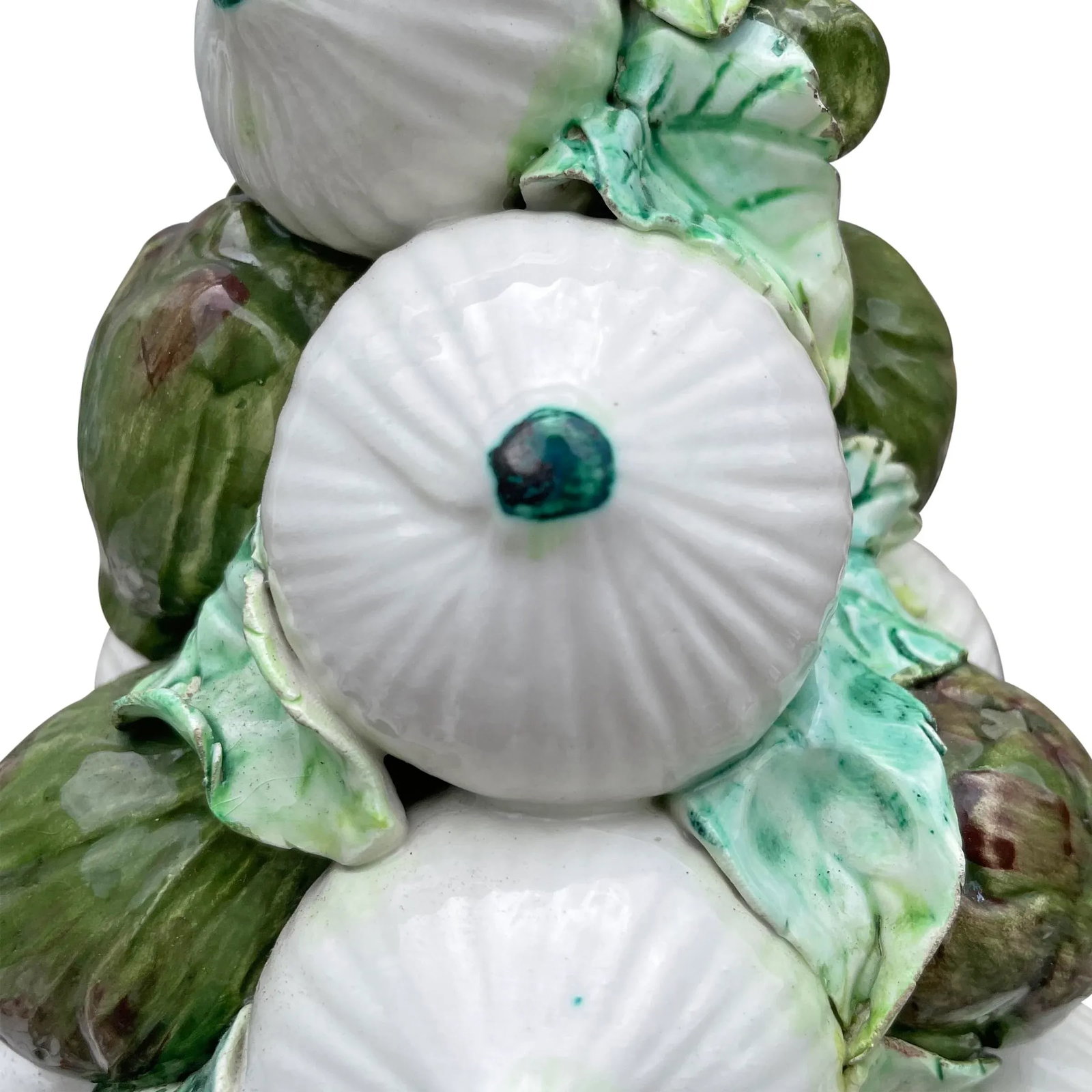Vintage Italian Onion and Artichoke Finial Topiary - 8