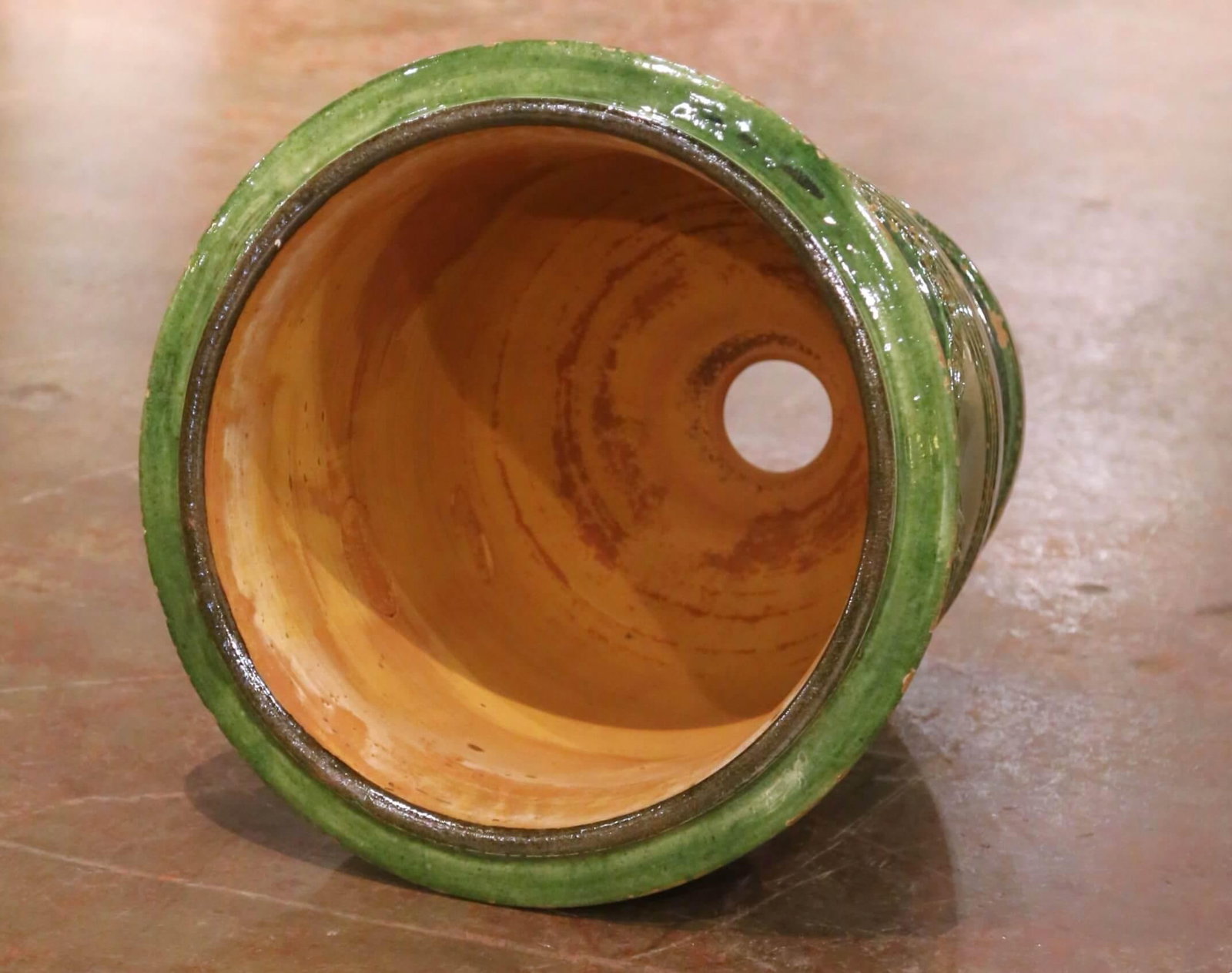 French Handmade Terracotta Anduze Planter by La Madeleine - 12