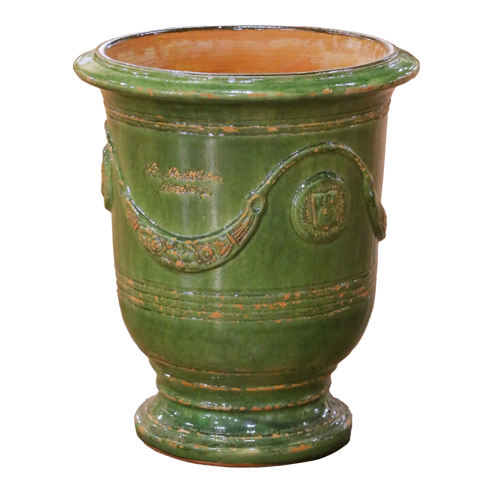 French Handmade Terracotta Anduze Planter by La Madeleine (1 of 13)