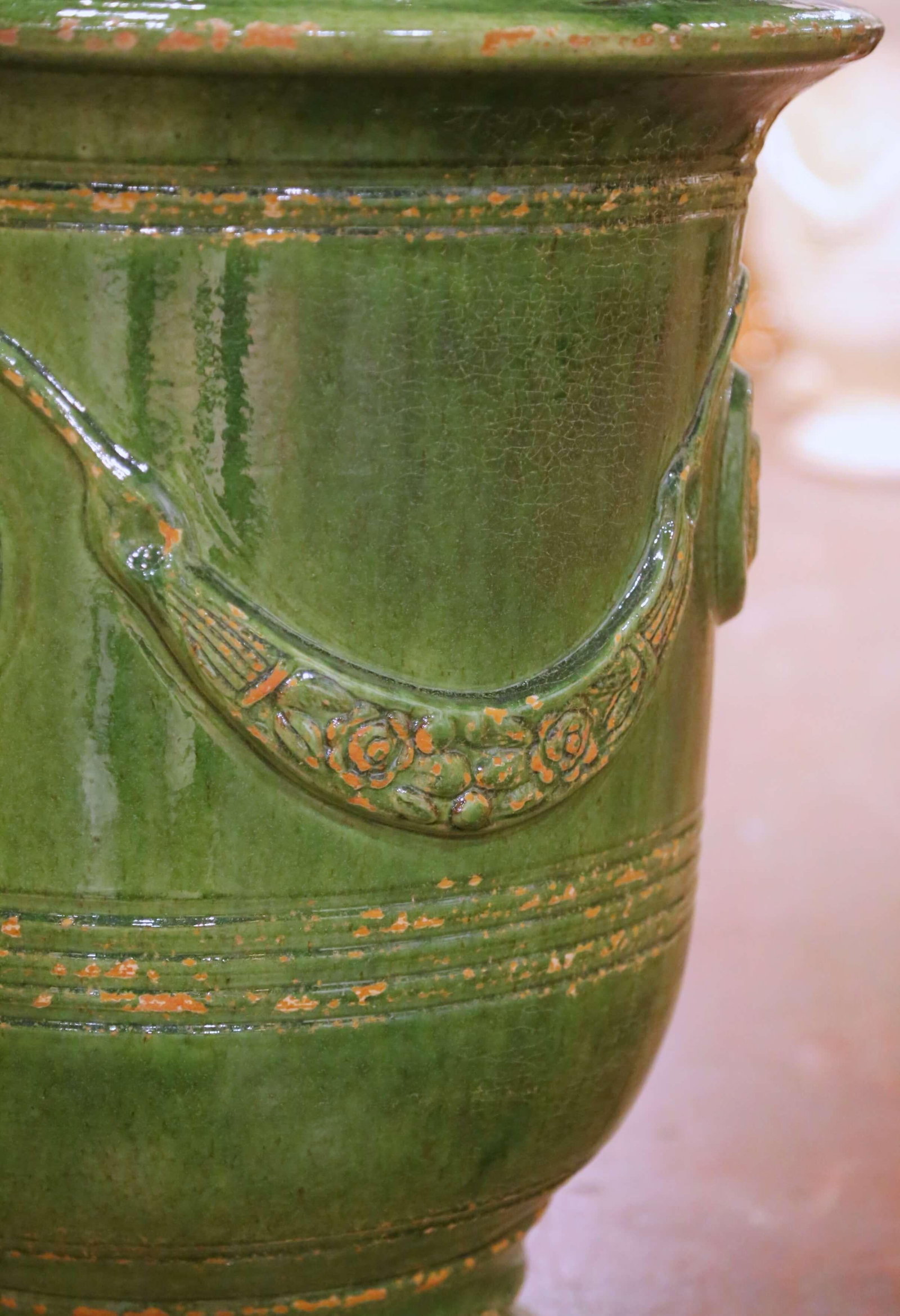 French Handmade Terracotta Anduze Planter by La Madeleine - 8