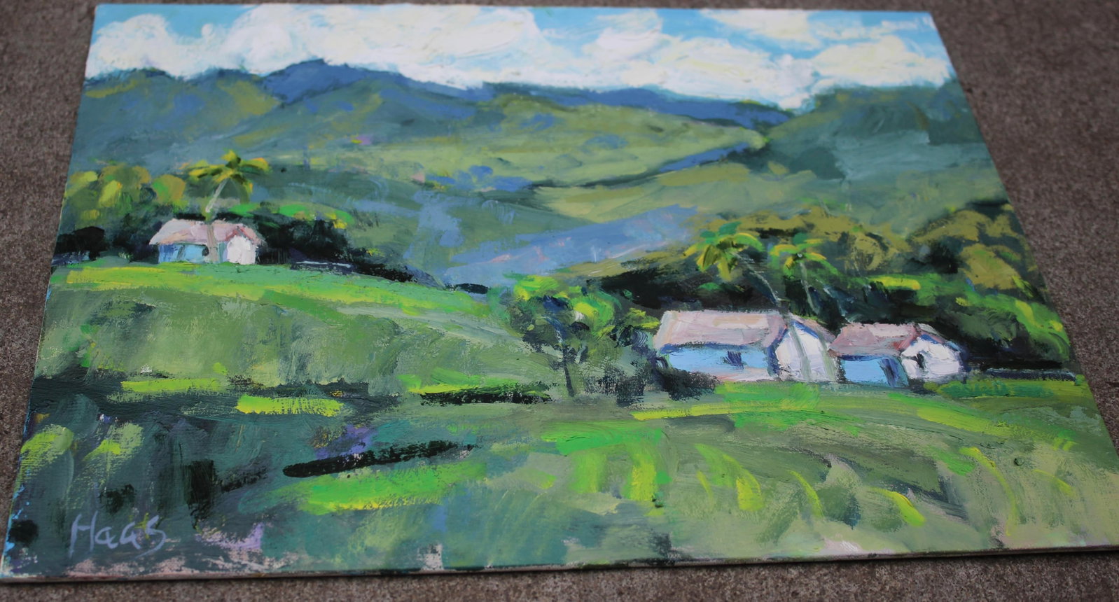 Contemporary Impressionist Upcountry Maui Oil Painting - 2