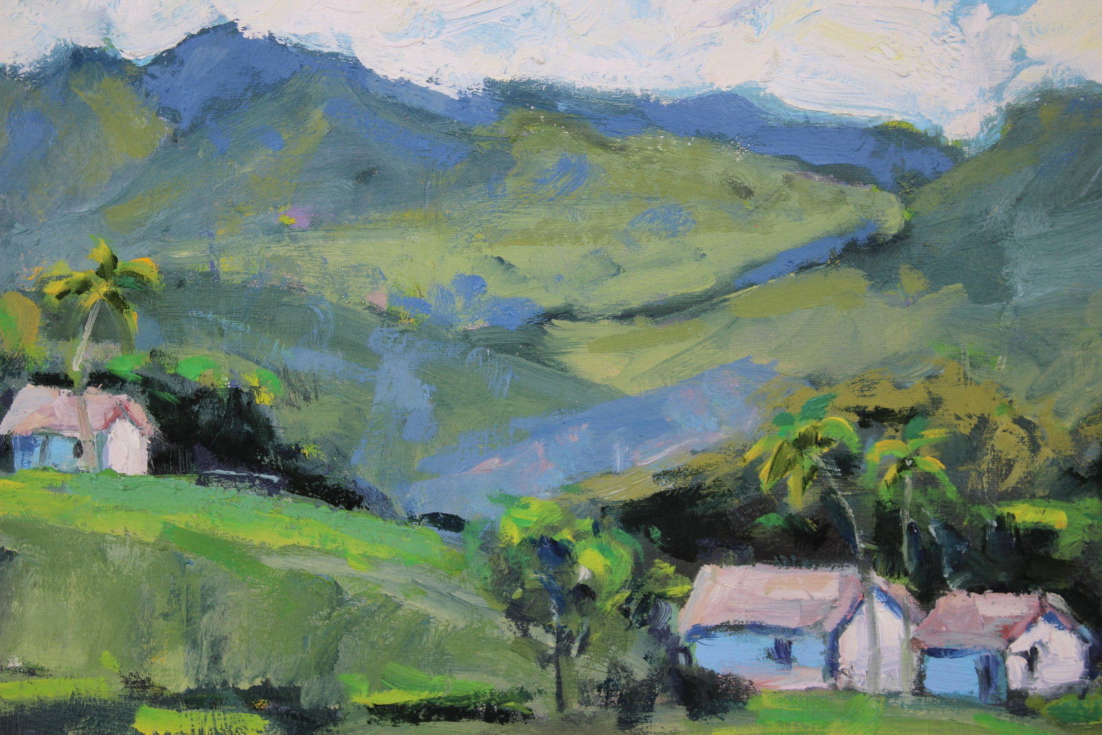 Contemporary Impressionist Upcountry Maui Oil Painting - 3