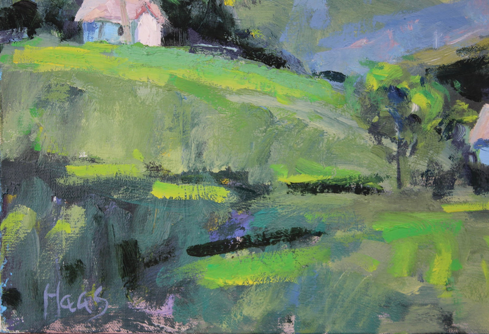Contemporary Impressionist Upcountry Maui Oil Painting - 5