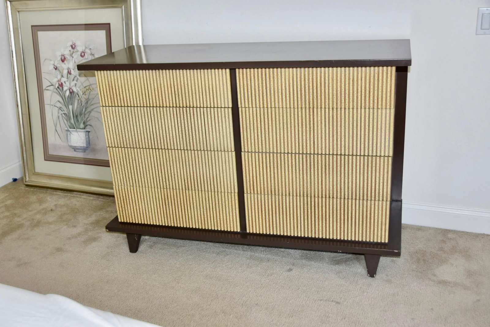 Mid-Century Modern American of Martinsville Eight Drawer Bamboo Dresser - 11