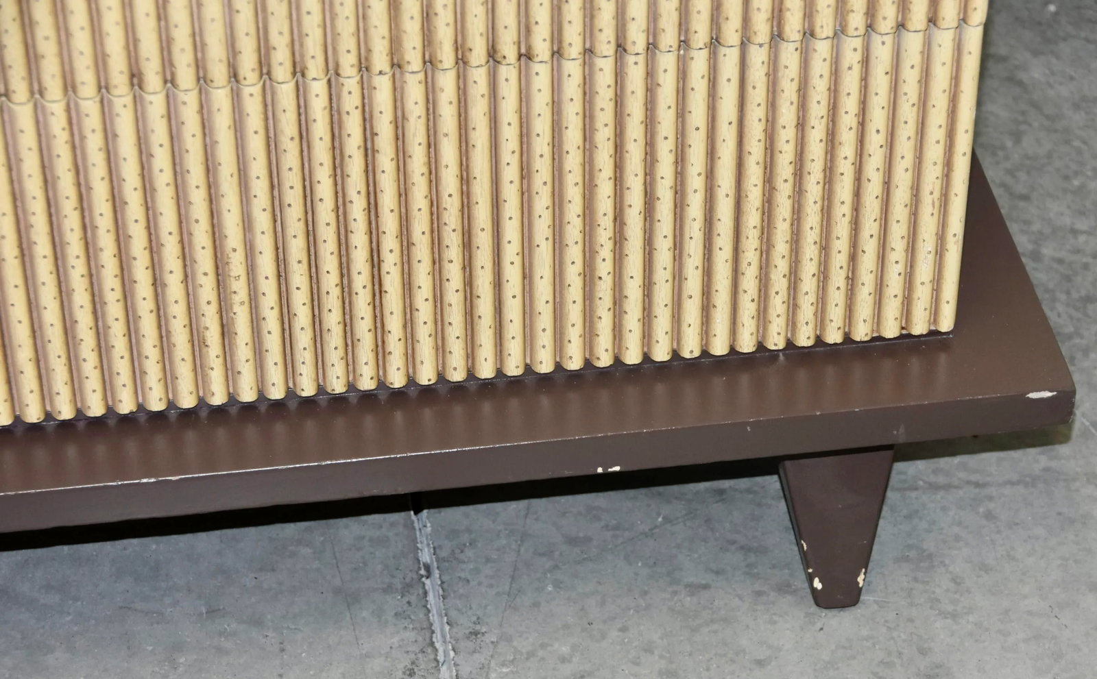 Mid-Century Modern American of Martinsville Eight Drawer Bamboo Dresser - 7