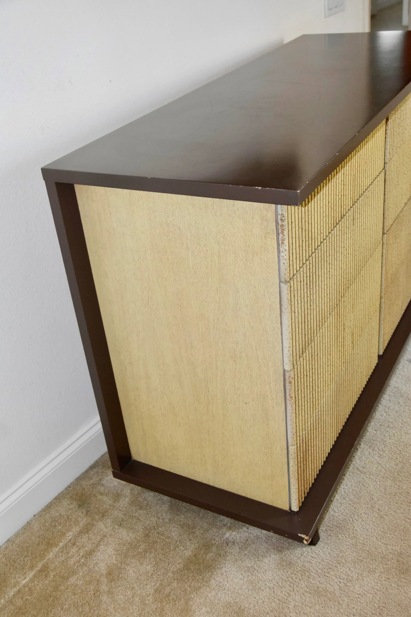 Mid-Century Modern American of Martinsville Eight Drawer Bamboo Dresser - 9