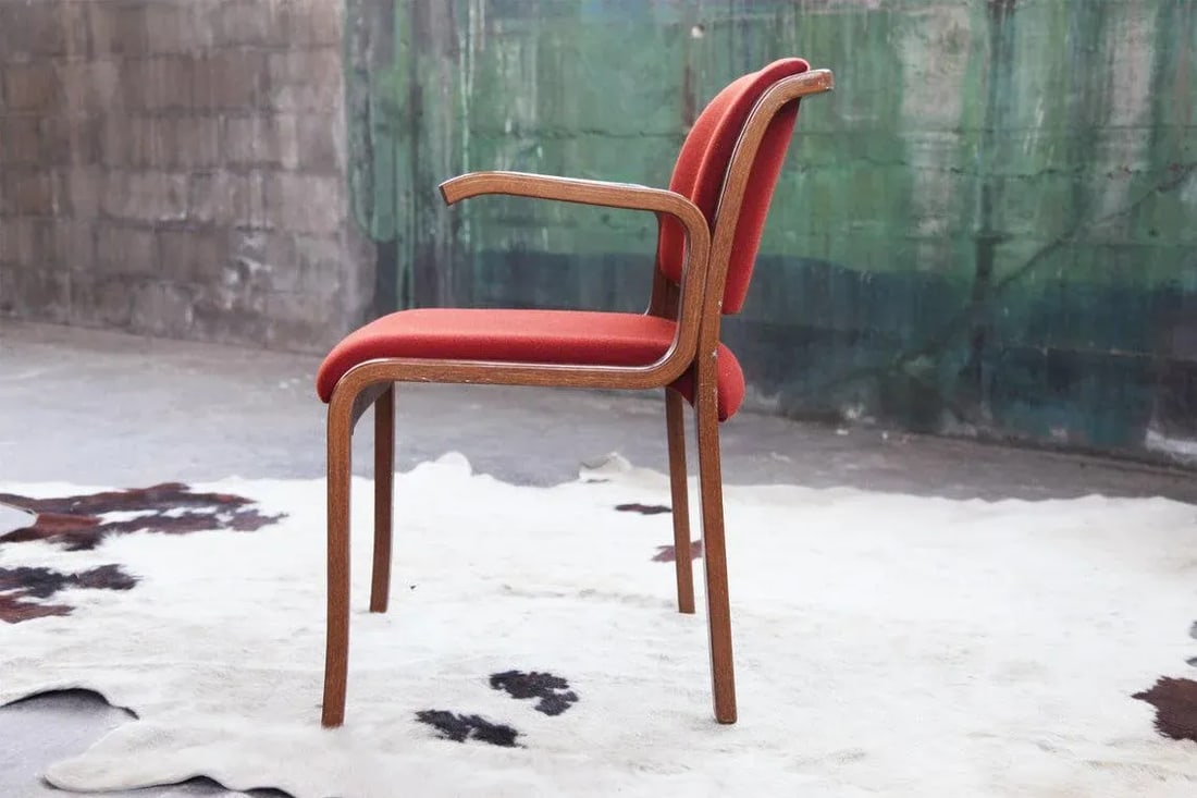 1970s Postmodern Thonet Bentwood Armchair Lounge Chair - 2