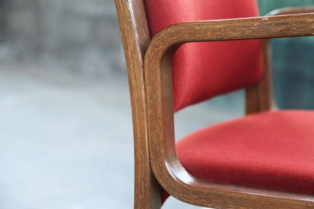 1970s Postmodern Thonet Bentwood Armchair Lounge Chair - 3