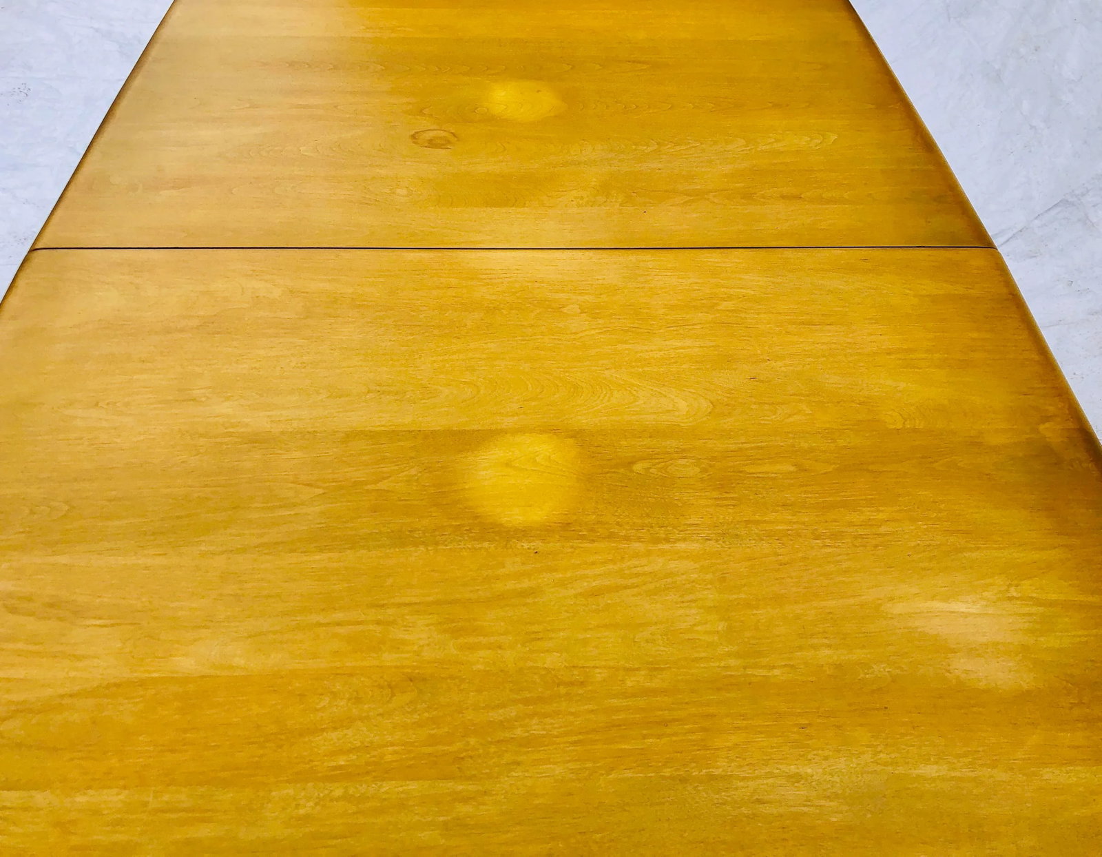 Midcentury Modern Heywood Wakefield Wheat Dining Table - 5