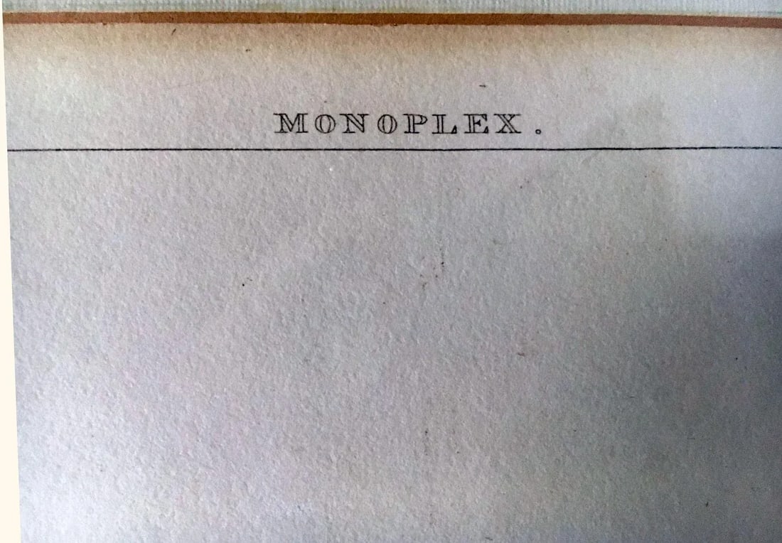 1810 Antique George Perry "Monoplex" English Engraved Aquatint Print - 6