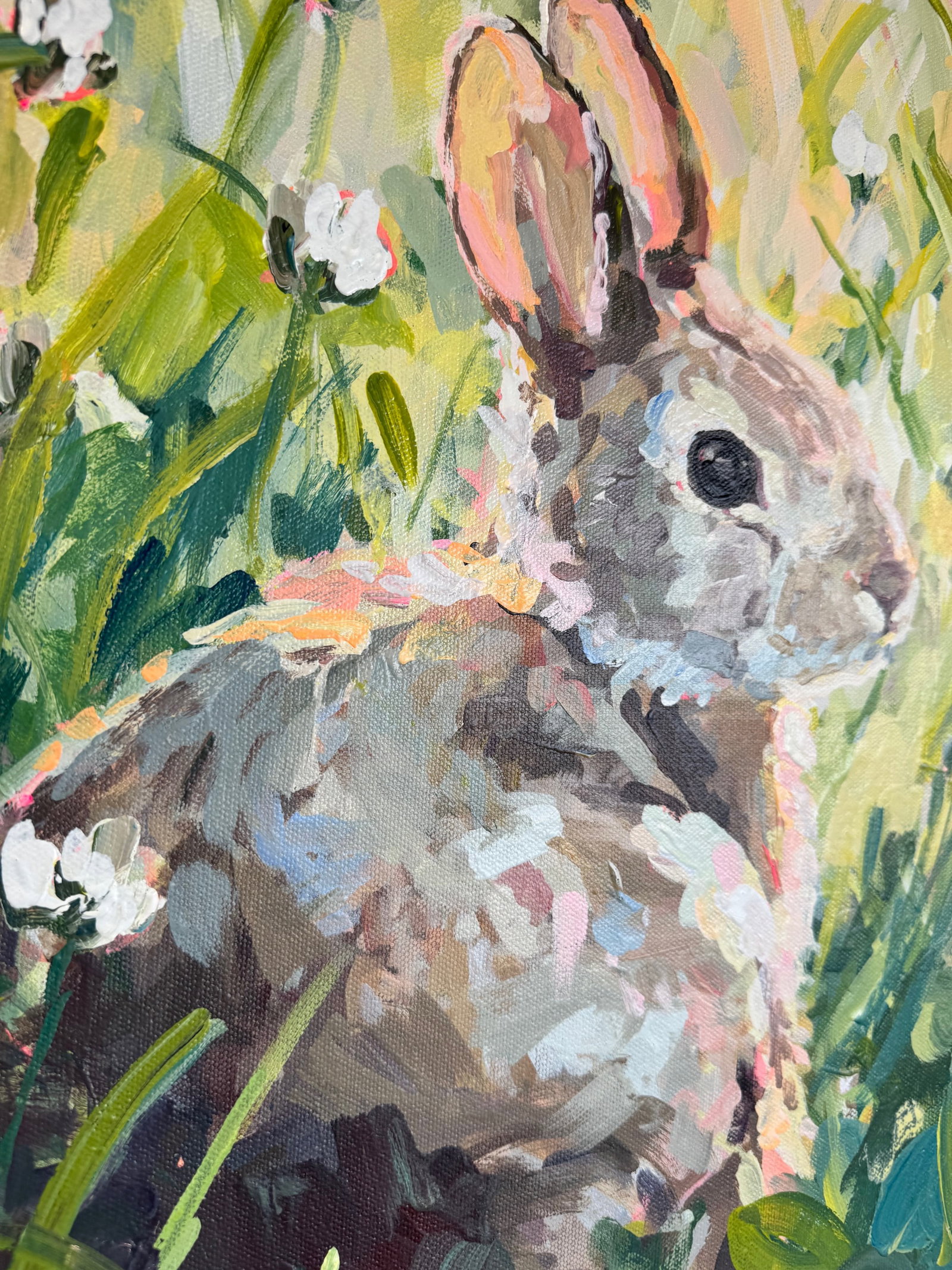 Bunny Painting I by Erin Tapp - 9