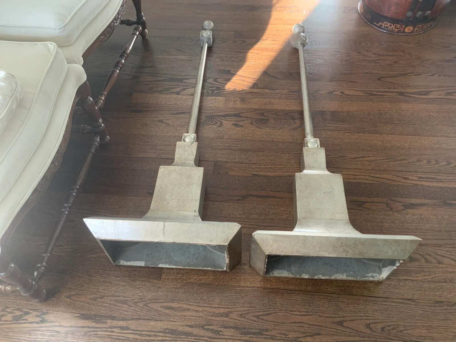 1960s Hollywood Regency-Style Florentine Wall Planters / Torcheres - a Pair - 2