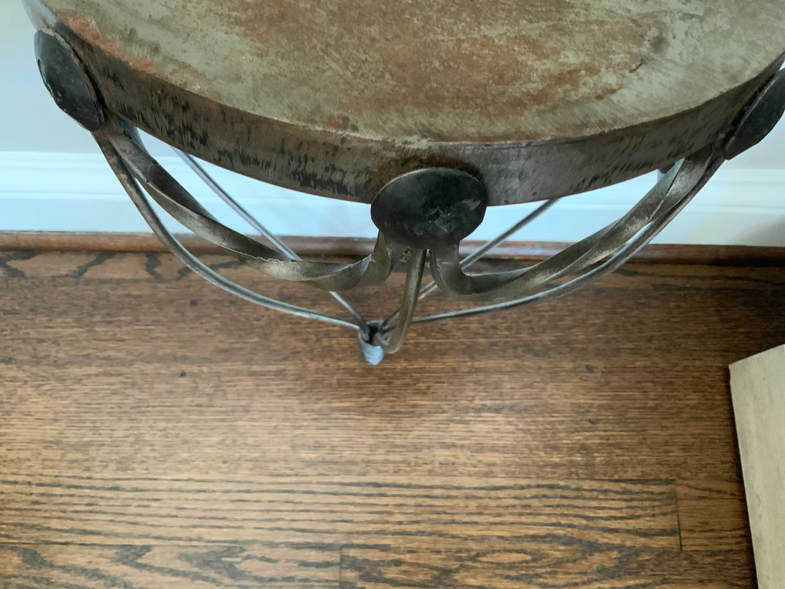 Vintage 1970s Iron Wall Bracket - 6